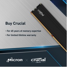 Модуль пам'яті для комп'ютера DDR5 32GB (2x16GB) 6000 MHz Micron (CP2K16G60C48U5) Модуль пам'яті для комп'ютера DDR5 32GB (2x16GB) 6000 MHz Micron (CP2K16G60C48U5) - Фото