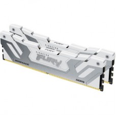 Модуль пам'яті для комп'ютера DDR5 48GB (2x24GB) 8400 MHz Renegade White XMP Kingston Fury (ex.HyperX)