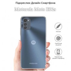 Чохол для мобільного телефона BeCover Motorola Moto E32s Transparancy (709799) - Фото