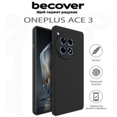 Чохол для мобільного телефона BeCover OnePlus Ace 3 Black (711772) - Фото