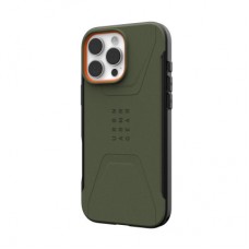 Чохол для мобільного телефона UAG iPhone 16 Pro Max Civilian Magsafe Olive Drab (114445117272) Чохол для мобільного телефона UAG iPhone 16 Pro Max Civilian Magsafe Olive Drab (114445117272) - Фото
