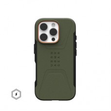 Чехол для мобильного телефона UAG iPhone 16 Pro Civilian Magsafe Olive Drab (114444117272) Чехол для мобильного телефона UAG iPhone 16 Pro Civilian Magsafe Olive Drab (114444117272)