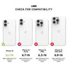 Чохол для мобільного телефона UAG iPhone 16 Plasma XTE MagSafe Black/Orange (114476114097) Чохол для мобільного телефона UAG iPhone 16 Plasma XTE MagSafe Black/Orange (114476114097) - Фото