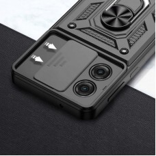 Чохол для мобільного телефона BeCover Military Motorola Moto G75 Black (713060) - Фото