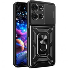 Чохол для мобільного телефона BeCover Military Motorola Moto G75 Black (713060) - Фото