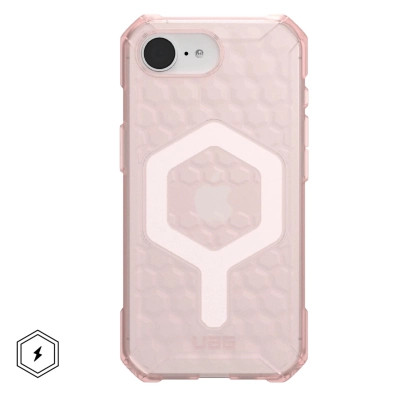 Чохол для мобільного телефона UAG iPhone 16E (4th Gen, 2025), Essential Armor MagSafe, Rose (114496114C4C)