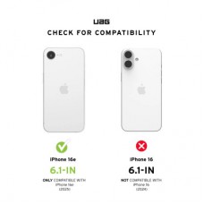 Чохол для мобільного телефона UAG iPhone 16E (4th Gen, 2025), Essential Armor MagSafe, Rose (114496114C4C) Чохол для мобільного телефона UAG iPhone 16E (4th Gen, 2025), Essential Armor MagSafe, Rose (114496114C4C) - Фото