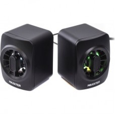 Акустична система Maxxter CSP-U005RGB USB Black (CSP-U005RGB) - Фото