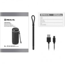 Акустична система REAL-EL X-711 Black (EL121600026) - Фото