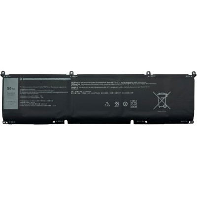Акумулятор для ноутбука Dell XPS 15-9500 8FCTC, 56 Wh (4650 mAh), 3cell, 11.4 V, Li-ion (A71034)