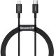 Дата кабель USB-C to Lightning 0.5m 3.0A PD Superior Series Black Baseus (CATLYS-C01) Дата кабель USB-C to Lightning 0.5m 3.0A PD Superior Series Black Baseus (CATLYS-C01)