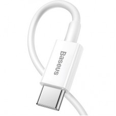 Дата кабель USB-C to Lightning 1.0m 20W Superior Series White Baseus (CATLYS-A02) - Фото