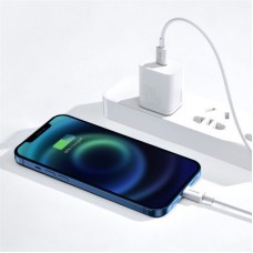Дата кабель USB-C to Lightning 1.0m 20W Superior Series White Baseus (CATLYS-A02) - Фото
