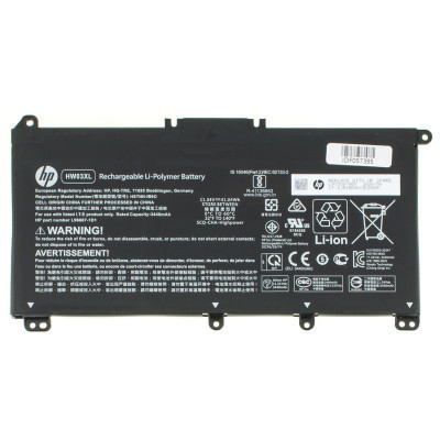 Акумулятор для ноутбука HP Pavilion 15-EG HW03XL, 41Wh (3454mAh), 3cell, 11.28V, Li-ion (A47774)