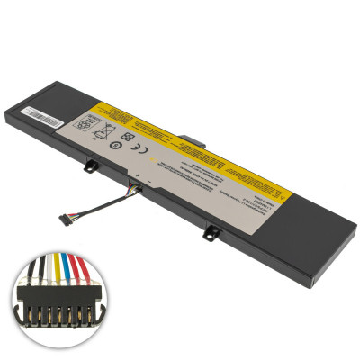 Акумулятор для ноутбука Lenovo IdeaPad Y50-70 L13M4P02, 7400mAh (62Wh), 2cell, 7.7V, Li-ion AlSoft (A71029)
