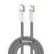 Дата кабель USB-C to Lightning 2.0m (PDF Fast Charging 27W) black ColorWay (CW-CBPDCL068-BK)