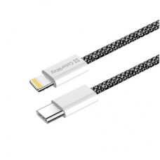 Дата кабель USB-C to Lightning 2.0m (PDF Fast Charging 27W) black ColorWay (CW-CBPDCL068-BK) - Фото