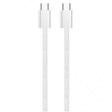 Дата кабель USB-C to USB-C 2.0m (braided cotton) (PD Fast Charging 60W) 3.0А grey ColorWay (CW-CBPDCC068-GR) - Фото