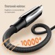 Дата кабель USB-C to USB-C 1.0m (PVC+Aluminum Alloy) (PD Fast Charging 240W) 5А black ColorWay