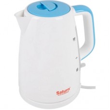 Електрочайник Saturn ST-EK8435U White/Blue - Фото