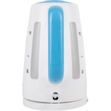Електрочайник Saturn ST-EK8435U White/Blue - Фото