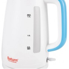Електрочайник Saturn ST-EK8435U White/Blue - Фото