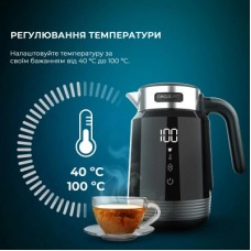 Електрочайник Cecotec ThermoSense 600 Touch Black (CCTC-01748) - Фото