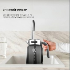 Електрочайник Cecotec ThermoSense 600 Touch Black (CCTC-01748) - Фото