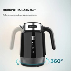 Електрочайник Cecotec ThermoSense 600 Touch Black (CCTC-01748) - Фото
