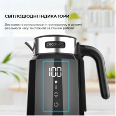 Електрочайник Cecotec ThermoSense 600 Touch Black (CCTC-01748) - Фото