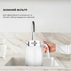 Електрочайник Cecotec ThermoSense 600 Touch White (CCTC-01749) - Фото