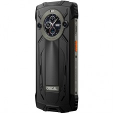 Мобільний телефон Oscal Pilot 2 8/256 GB Black - Фото