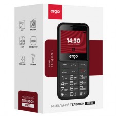Мобильный телефон Ergo R231 Black - Фото