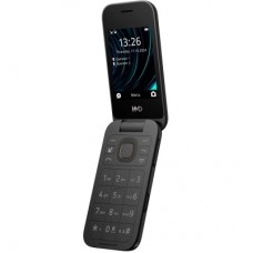 Мобільний телефон HMD 2660 4G Flip DS Black - Фото