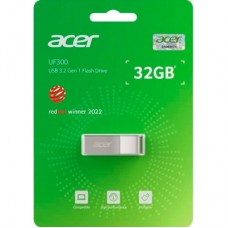 USB флеш накопитель Acer 32GB UF300 Silver USB 3.2 (BL.9BWWA.517) - Фото