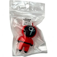 USB флеш накопитель Wibrand 16GB Squid Game Red USB 2.0 (WI2.0/SG16R) - Фото