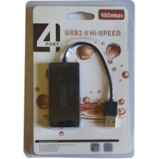 Концентратор Atcom USB TD4005 4port black (10725) - Фото