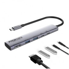 Концентратор Promate USB Hub 5 ports linkhub-5x (linkhub-5x) - Фото