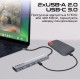 Концентратор Promate USB Hub 5 ports linkhub-5x (linkhub-5x)