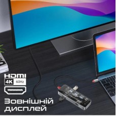 Концентратор Promate USB Hub 9 ports transhub-go (transhub-go) - Фото