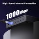 Концентратор Ugreen Thunderbolt 4 to 3xTh.4/3xUSBA 3.2/RJ45 Gigabit/140W ARevodok Max 8-in-1 U708 (25053EU)