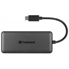 Концентратор Transcend Type-C HUB 6 ports microSD/SD Black (TS-HUB5C) - Фото
