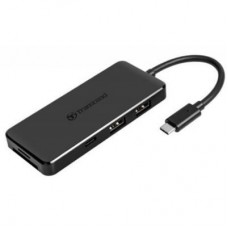 Концентратор Transcend Type-C HUB 6 ports microSD/SD Black (TS-HUB5C) - Фото