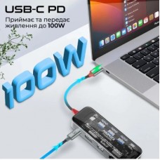 Концентратор Promate USB Hub 11 ports transhub-pro (transhub-pro) - Фото