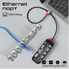 Концентратор Promate USB Hub 11 ports transhub-pro (transhub-pro) - Фото