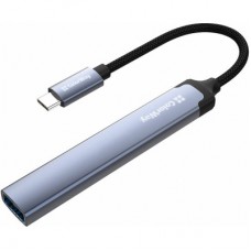 Концентратор ColorWay USB-C 4-in-1 USB-C2.0х3/USB3.0 (CW-HUB07) - Фото