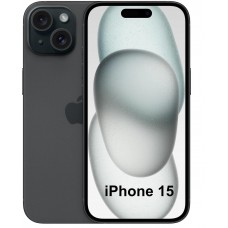 Телефон Apple iPhone 15 128GB Black (MTP03) - Фото
