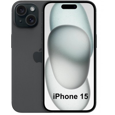 Телефон Apple iPhone 15 128GB Black (MTP03)