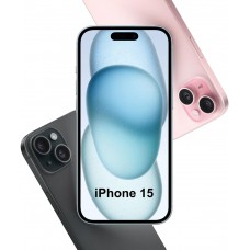 Телефон Apple iPhone 15 128GB Black (MTP03) - Фото