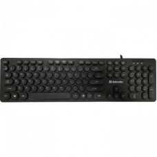 Клавиатура Defender Accord KM USB UA Black (450250)
